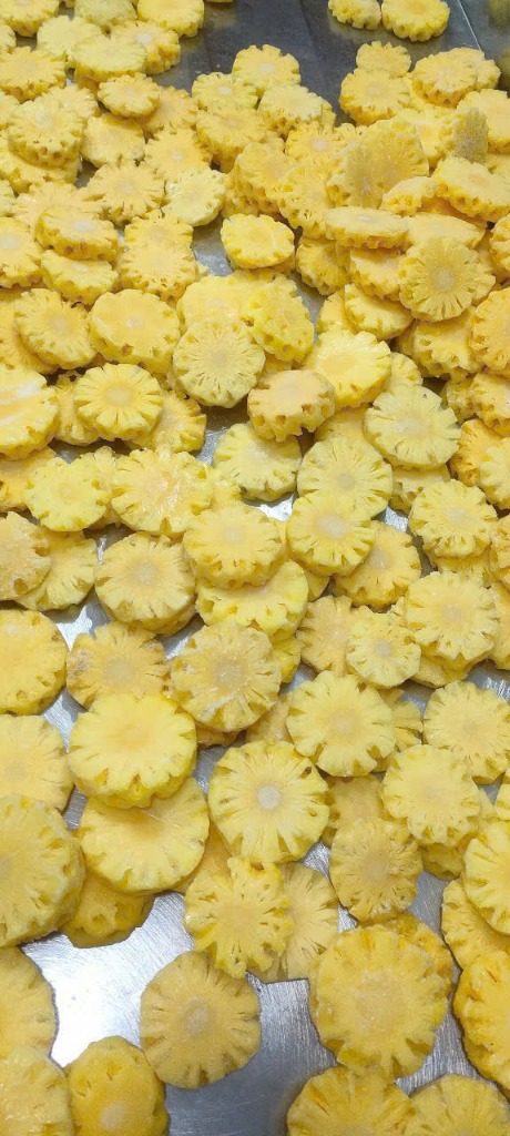 Khóm cấp đông (cắt lát)
