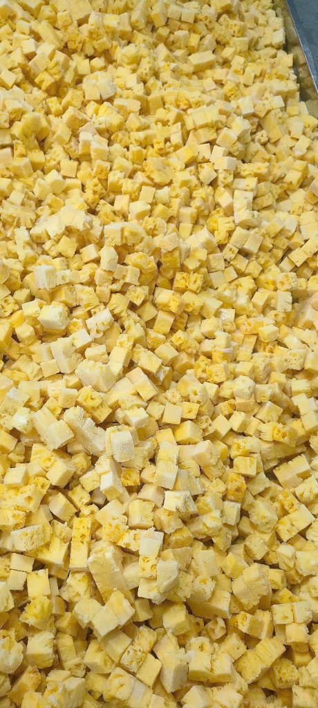 Khóm cấp đông (cắt hạt lựu)